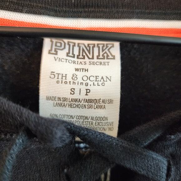 Pink Victoria's Secret x San Francisco Giants Sweatshirt SZ Small MLB Sequin - Picture 4 of 5